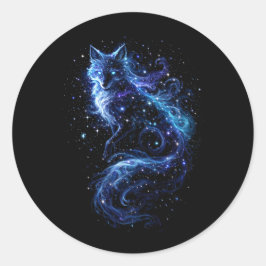 Adesivo Redondo Espírito da Raposa Celestial
