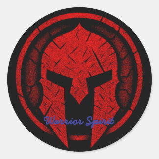 Adesivo Redondo Espírito do Guerreiro