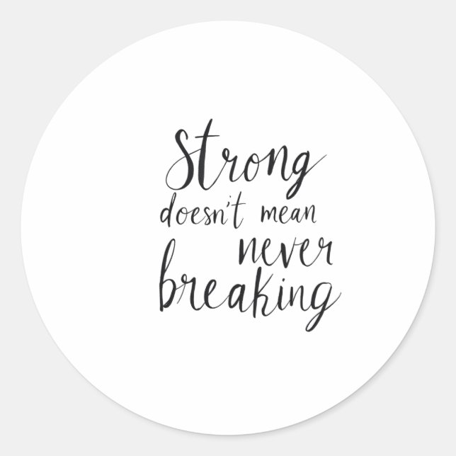 Adesivo Redondo Espírito Isolável (Frente)