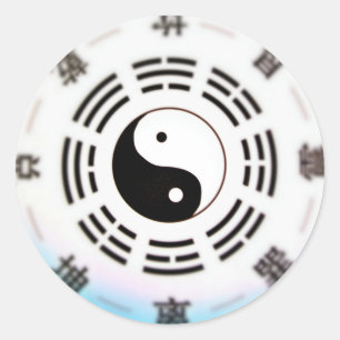 Adesivo Redondo Espírito Yin Yang