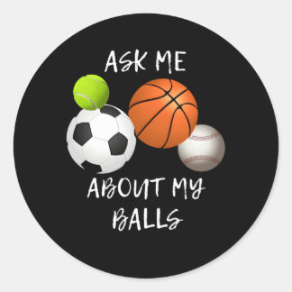 Adesivo Redondo Esportes