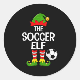 Adesivo Redondo Esquadrão Elf Xmas da Família de Elf.