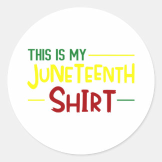 Adesivo Redondo Esta É A Minha Sétima Camisa Do Dia Da Independênc