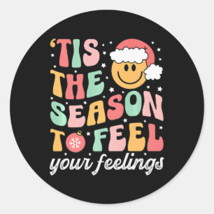 Adesivo Redondo Esta É A Razão Para Sentir A Sua Sensação De Psico