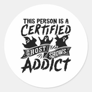 Adesivo Redondo Esta Pessoa É Certificação De Caça A Caça De Fanta