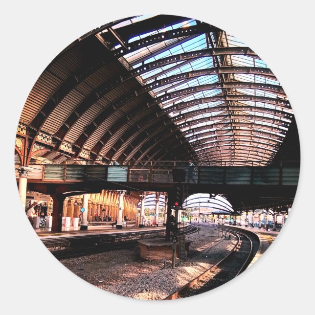 Adesivo Redondo Estação (Frente)