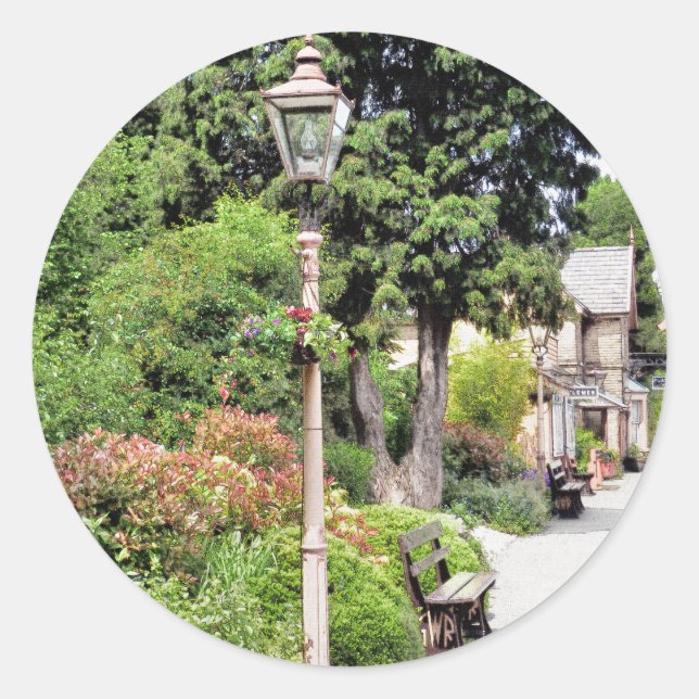 ADESIVO REDONDO ESTAÇÃO DO COMBOIO (Frente)