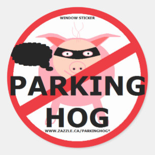 ADESIVO REDONDO ESTACIONAR HOG BANDIT DIZ?