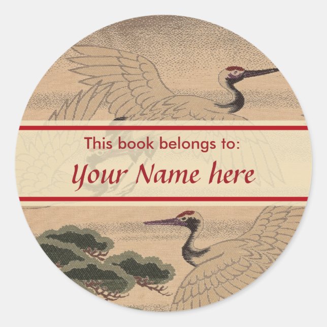 Adesivo Redondo Este livro pertence ao Sticker (Frente)