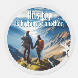 Adesivo Redondo Este topo