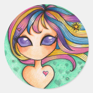 Adesivo Redondo Estes sonhos