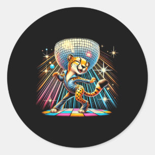 Adesivo Redondo Estética Chita Disco Dançarino Spooky Dançarinas H