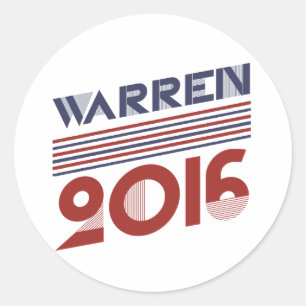 ADESIVO REDONDO ESTILO 2016 - .PNG DO VINTAGE DE ELIZABETH WARREN