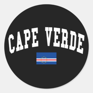 Adesivo Redondo Estilo Cabo Verde
