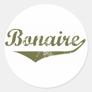 Adesivo Redondo Estilo de Revolução Bonaire