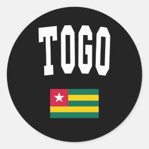 Adesivo Redondo Estilo de Togo