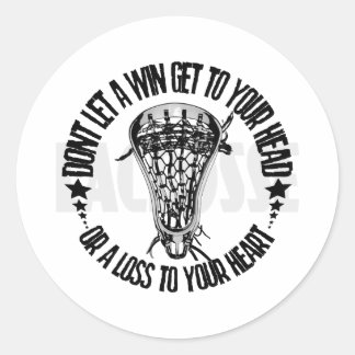 Adesivo Redondo Estilo de vida AWin back Sticker