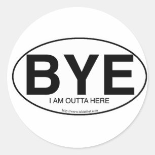 Adesivo Redondo Estilo Euro BYE