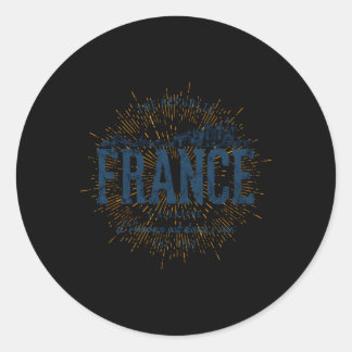 Adesivo Redondo Estilo França