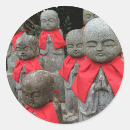 Adesivo Redondo Estilo Japonês Deity Of Children - Deity Do Guardi