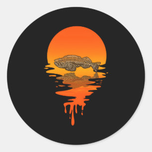 Adesivo Redondo Estilo Lingcod