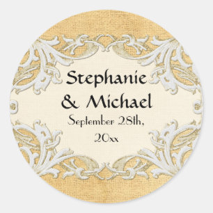 Adesivo Redondo Estilo moderno aciganado da modificação do laço