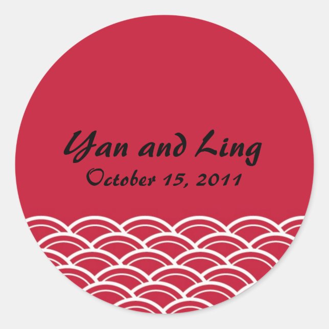 Adesivo Redondo Estilos Orientais (Frente)