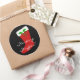 Adesivo Redondo Estoque de Natal Personalizável (Gifting)