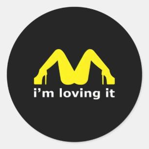 Adesivo Redondo Estou Adorando