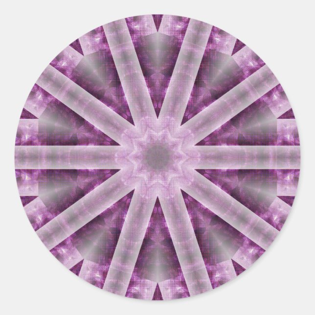 Adesivo Redondo Estrela (Frente)