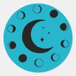 Adesivo Redondo Estrela da manhã