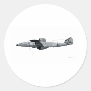 Adesivo Redondo Estrela de aviso CE-121 bloqueada "Triple Nickel"