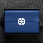 Adesivo Redondo Estrela de Davi | Clássico Azul Moderno Feliz Chan<br><div class="desc">O mínimo clássico Bar azul/Bat Mitzvah e a moderna Estrela de David de Chanucá contra um fundo branco cria um elegante e sofisticado design. Para obter outras cores de coordenação ou produtos correspondentes,  visite justFharryn em Zazzle.com. Todos os direitos reservados. #zazzlemade</div>