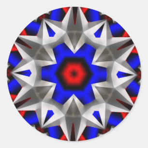 Adesivo Redondo Estrela do Transformador