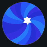 Adesivo Redondo Estrela giratória moderna do Bar David Mitzvah Per<br><div class="desc">Um adesivo perfeito para um morcego mitzvah, bar mitzvah ou outra celebração judaica! A mão fez arte para você. TOTALMENTE PERSONALIZÁVEL! Clique em "editar usando a ferramenta design" para adicionar texto e ajustar as fontes, cores e posicionamentos. OBRIGADO POR APOIAR ARTISTAS INDEPENDENTES! Todos os trabalho de arte e designs são...</div>