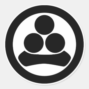 Adesivo Redondo Estrela Watanabe em círculo