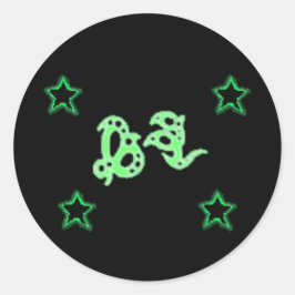 ADESIVO REDONDO ESTRELAS DE GODRUNA DA TERRA