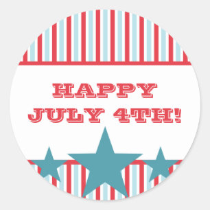 Adesivo Redondo Estrelas e Estrelas Negrito