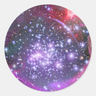 Adesivo Redondo Estrelas mais pesadas na Galáxia, Sagitário