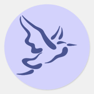 Adesivo Redondo Estrilizou Heron em Voo