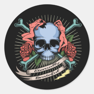 Adesivo Redondo Eternamente Grata