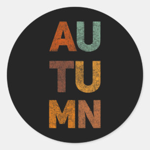 Adesivo Redondo Eterno Retro Queda Para Mulheres Homens Crianças -