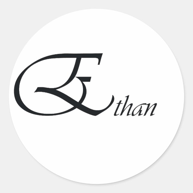 Adesivo Redondo Ethan (Frente)