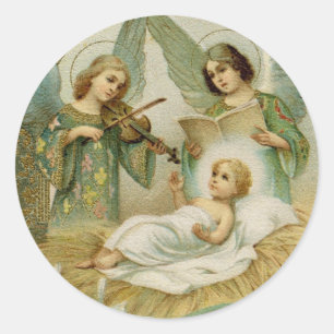 Adesivo Redondo Etiquetas: Gloria em Excelsis Deo