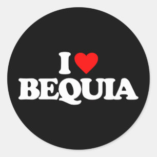 ADESIVO REDONDO EU AMO BEQUIA