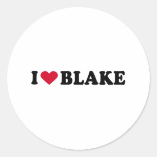 ADESIVO REDONDO EU AMO BLAKE