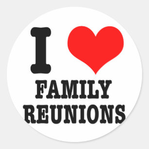 ADESIVO REDONDO EU AMO ENCONTROS FAMILIARES