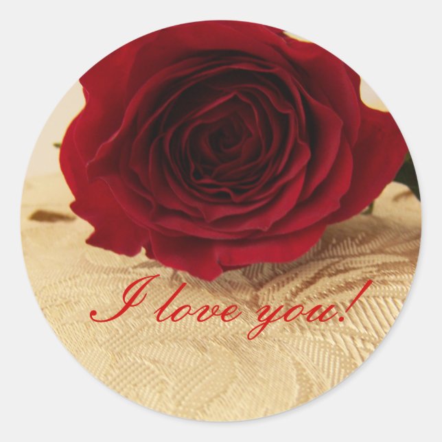 Adesivo Redondo Eu amo vocês, palermas (Frente)