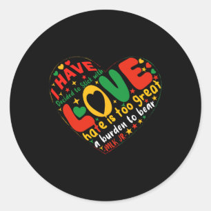 Adesivo Redondo Eu Decidi Que O Stick Love Black Power Mon