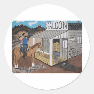 Adesivo Redondo Eu Deveria Sair Do Bebendo.